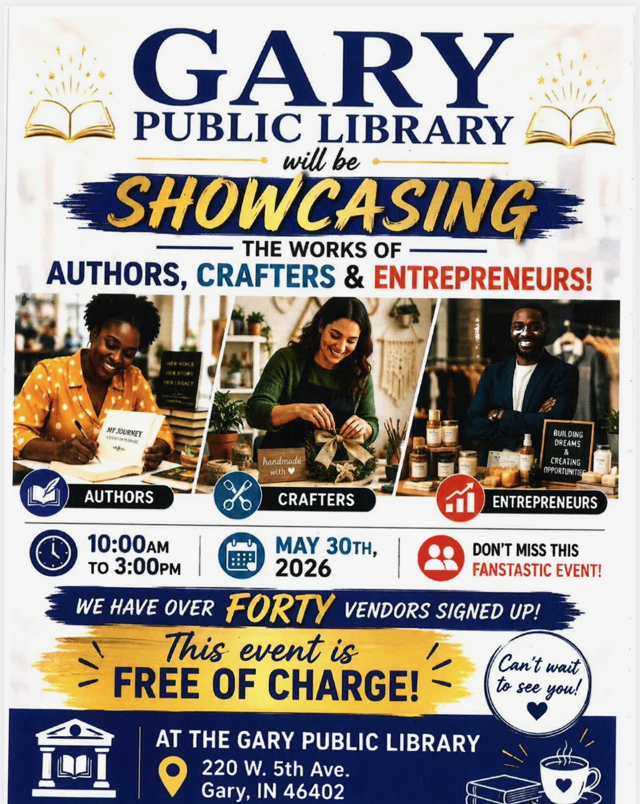 Gary Public Library Spring Showcase